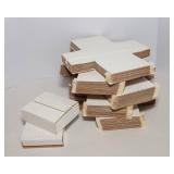 Lot of 85+ Small White Cardboard Boxes – 5.75" x 5" x 2"