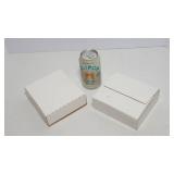 Lot of 85+ Small White Cardboard Boxes – 5.75" x 5" x 2"