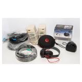 Beats Solo Wired Headphones with Case, Sylvania Bluetooth & Miscellaneous Cords