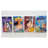 Disney Masterpiece Collection VHS Tapes – Sealed Set