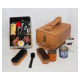 Vintage 1930s Shoeshine Kit
