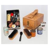 Vintage 1930s Shoeshine Kit