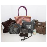 Set of Six Purses – Various Styles & Brands