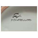 Handpainted Italian Olive Motif Serving Ware – 6 Pieces, Made in Italy