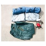 Two Fleece Bags & Three Air Mattresses