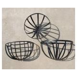 Metal Planters – Hanging Basket & Window Baskets