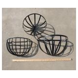 Metal Planters – Hanging Basket & Window Baskets