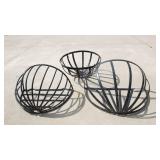 Metal Planters – Hanging Basket & Window Baskets