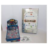 Electric Table Top Air Hockey & Spider-Man Electronic Pinball