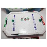 Electric Table Top Air Hockey & Spider-Man Electronic Pinball