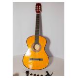 Acoustic Guitar with Snark Clip-On Tuner