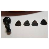 Acoustic Guitar with Snark Clip-On Tuner