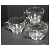 Vintage Federal Snack Plates & Cups – Homestead Wheat Pattern, Set of 16