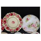 Vintage Floral Plates, Tea Cups & Saucers