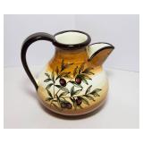 Handpainted Italian Olive Motif Serving Ware – 5 Pieces, Made in Italy