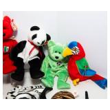 Lot of 12 Beanie Babies – 1994 to 1999, All with Ear Tags