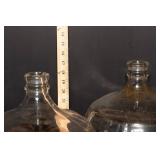 Set of 3 Glass Carboy Jugs – 20" Tall x 10" Diameter