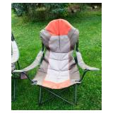 Set of 2 Cushioned Camping Chairs