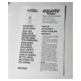 Equate Warm Mist Humidifier – Model EQ 3111-UL