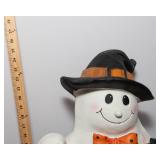 Ghost Figurine with Lantern & “Boo” Sign