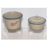 Red Wing Stoneware Crocks – Set of 2