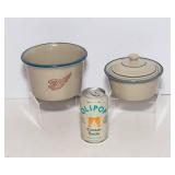 Red Wing Stoneware Crocks – Set of 2