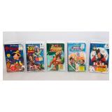 Sealed Disney & Classic VHS Tapes – Lot of 5