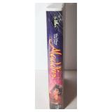 Sealed Black Diamond Disney VHS Tapes – Lot of 3: The Great Mouse Detective, 101 Dalmations, and Aladdin