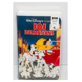 Sealed Black Diamond Disney VHS Tapes – Lot of 3: The Great Mouse Detective, 101 Dalmations, and Aladdin