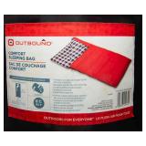 Set of 2 Outbound Red Sleeping Bags – Lightly Used