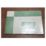 Sears Kenmore Model 1654 Zig Zag Sewing Machine