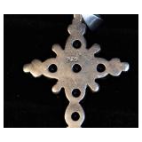 Two Cross Pendants – 925 Silver & 14K Gold