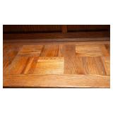 Vintage Oak Hutch – Two-Piece