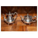 Silverplate Tray Serve Set – Ascot Sheffield Design by Community