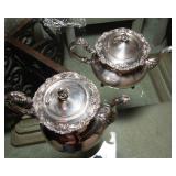Silverplate Tray Serve Set – Ascot Sheffield Design by Community