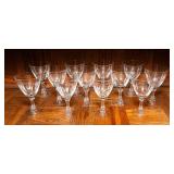 Fostoria Wine Glasses – Set of 12, Possibly Crystal
