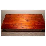Vintage Handmade Cedar Chest – 48" x 20" x 18"