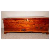 Vintage Handmade Cedar Chest – 48" x 20" x 18"