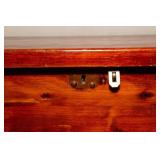 Vintage Handmade Cedar Chest – 48" x 20" x 18"