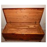 Vintage Handmade Cedar Chest – 48" x 20" x 18"