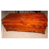 Vintage Handmade Cedar Chest – 48" x 20" x 18"