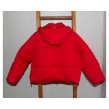 A New Day XXL Red Zip-Up Puffer Jacket – New Without Tags