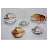 Vintage Mieto China – Handpainted, Made in Japan – Set of 6