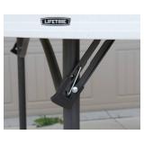 60" Diameter Lifetime Folding Round Table