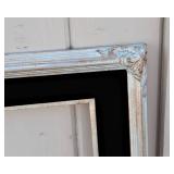 Ornate Custom Silver Toned Frame with Black Velvet Insert - 16" x 20"