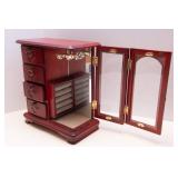 Set of Two Jewelry Boxes – 10.5" Tall