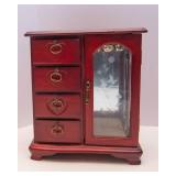 Set of Two Jewelry Boxes – 10.5" Tall