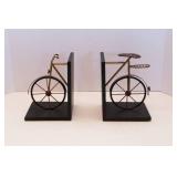 Set of Two Bicycle Bookends