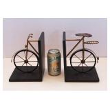 Set of Two Bicycle Bookends