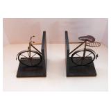 Set of Two Bicycle Bookends
